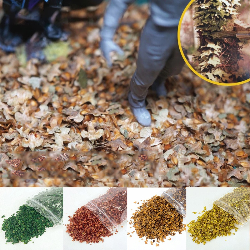 Bonsai Garden With Sand - DIY Miniature Leaf 35ml Micro Landscape