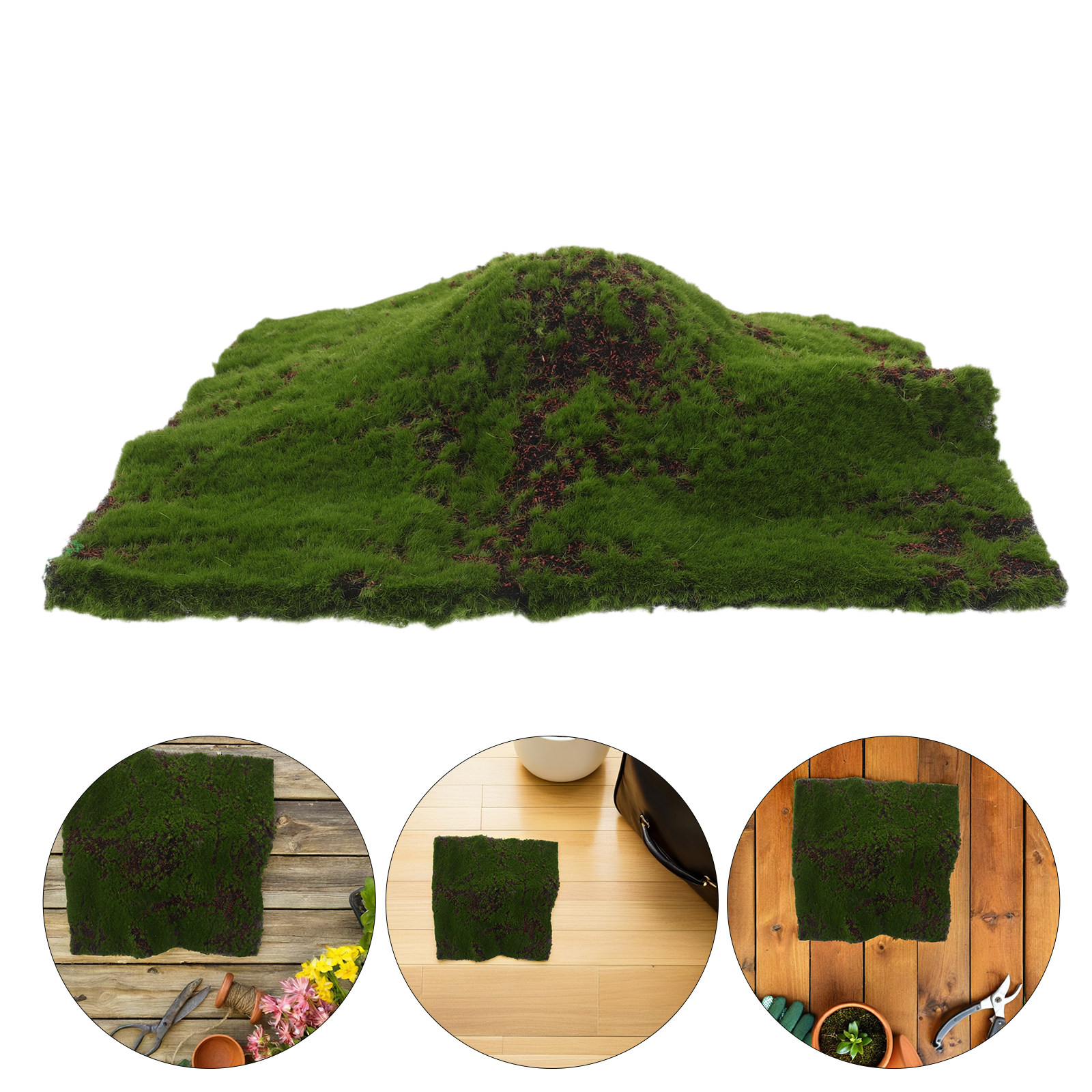 Bonsai Garden Indoor - Fake Moss Grass Artificial Green Lawn