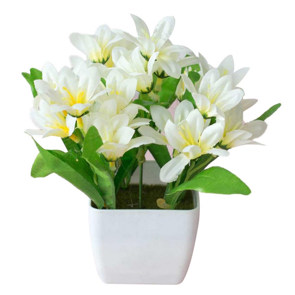 15cm Artificial Lily Flower Pl - Bonsai Garden And Cafe avaliação e preço