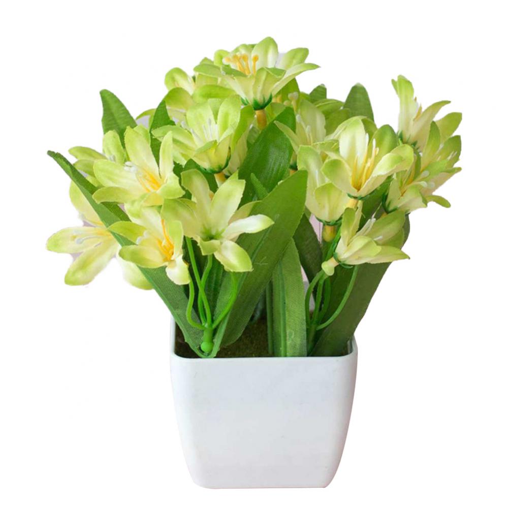 15cm Artificial Lily Flower Pl - Bonsai Garden And Cafe avaliação e preço