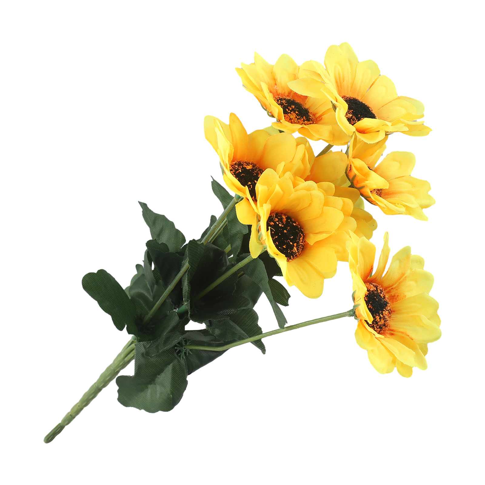 Artificial Sunflower Bouquet w - Bonsai Garden And Cafe avaliação e preço