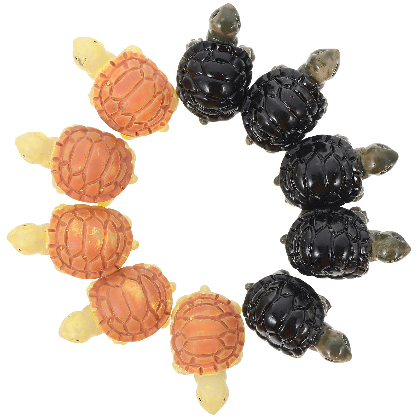 10Pcs Resin Turtle Ornament Mi - Bonsai Garden Landscape Design avaliação e preço