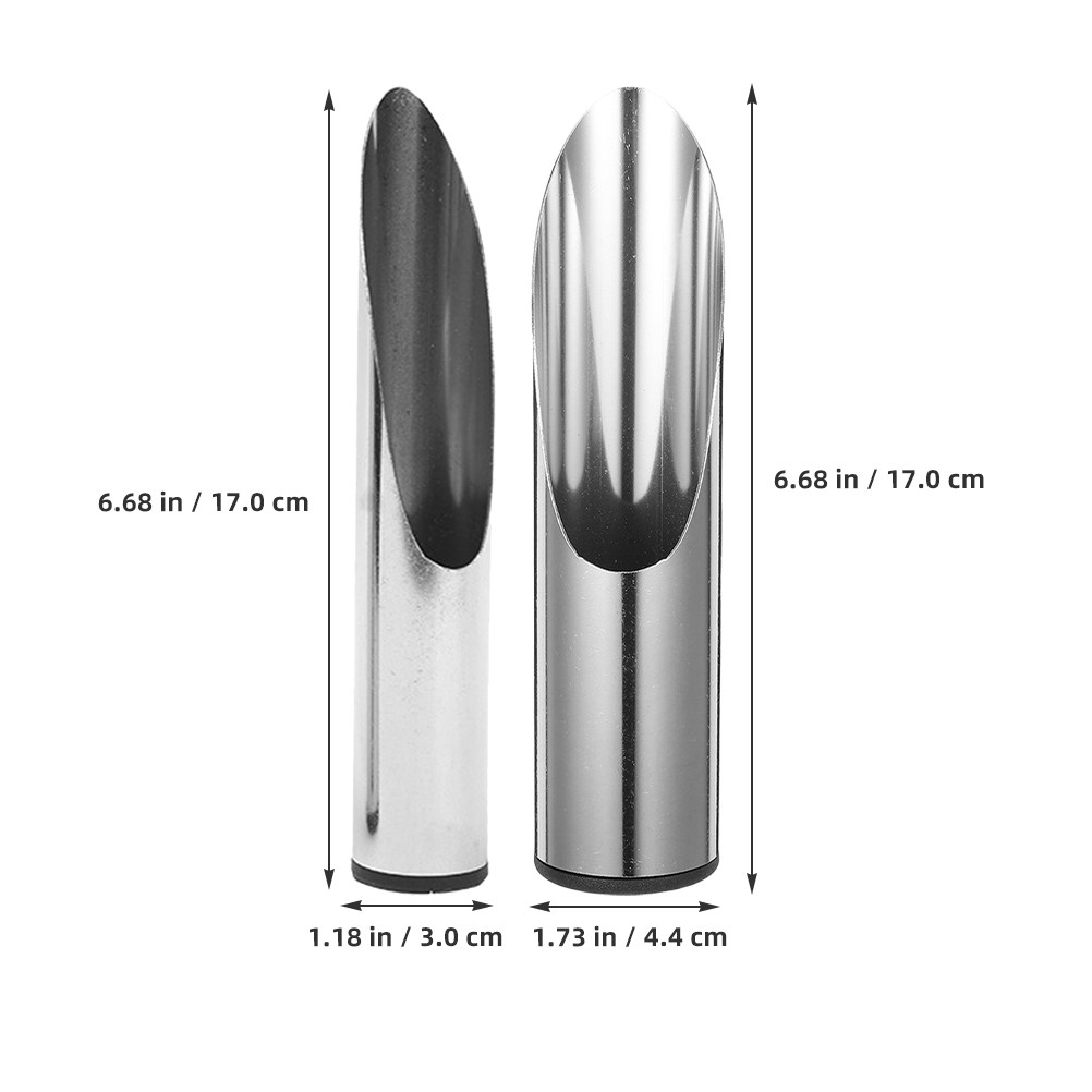 2Pcs Stainless Steel Soil Scoo - Soil Scoop Tool avaliação e preço