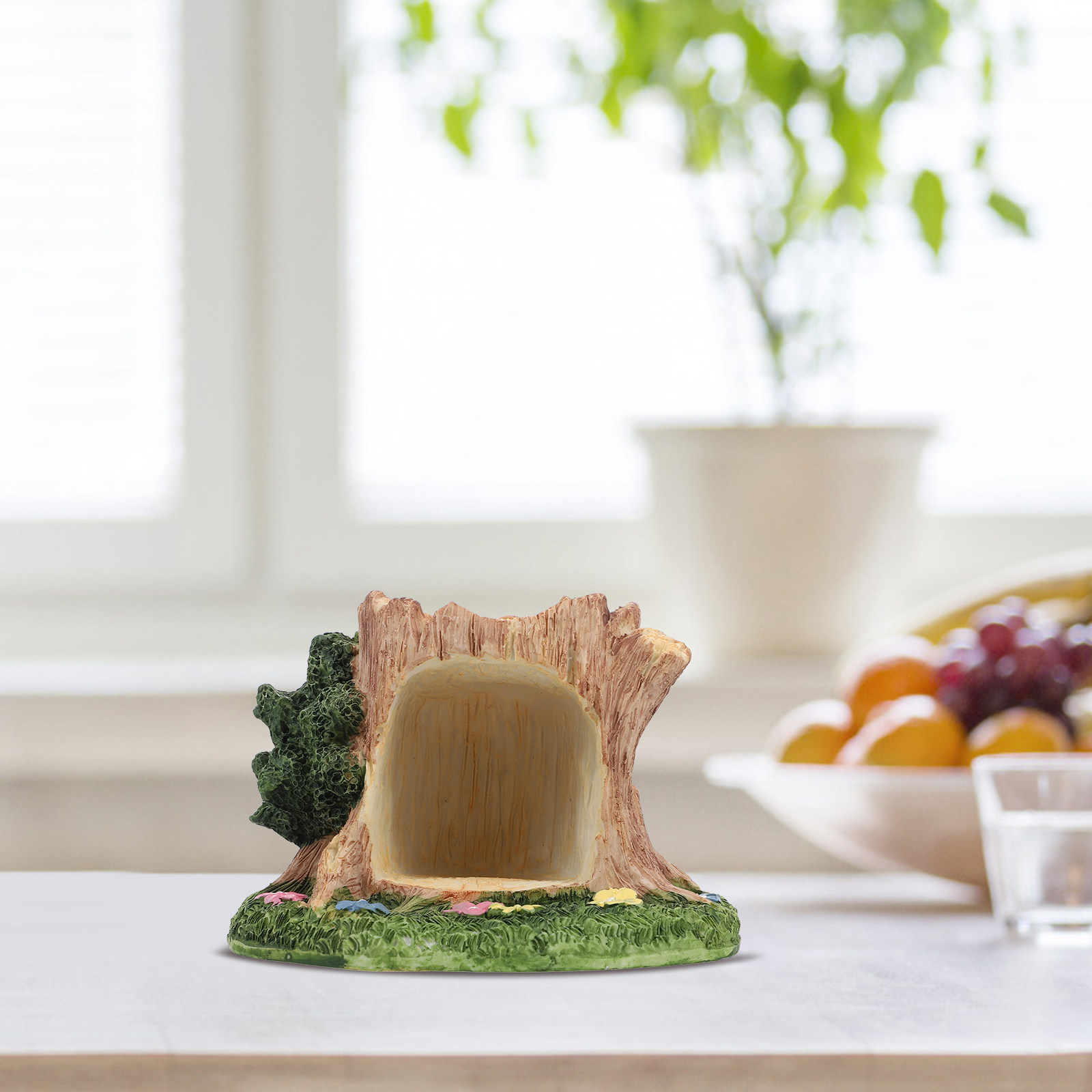 Resin Tree Hole Ornament Micro - Bonsai Garden Landscape Design avaliação e preço
