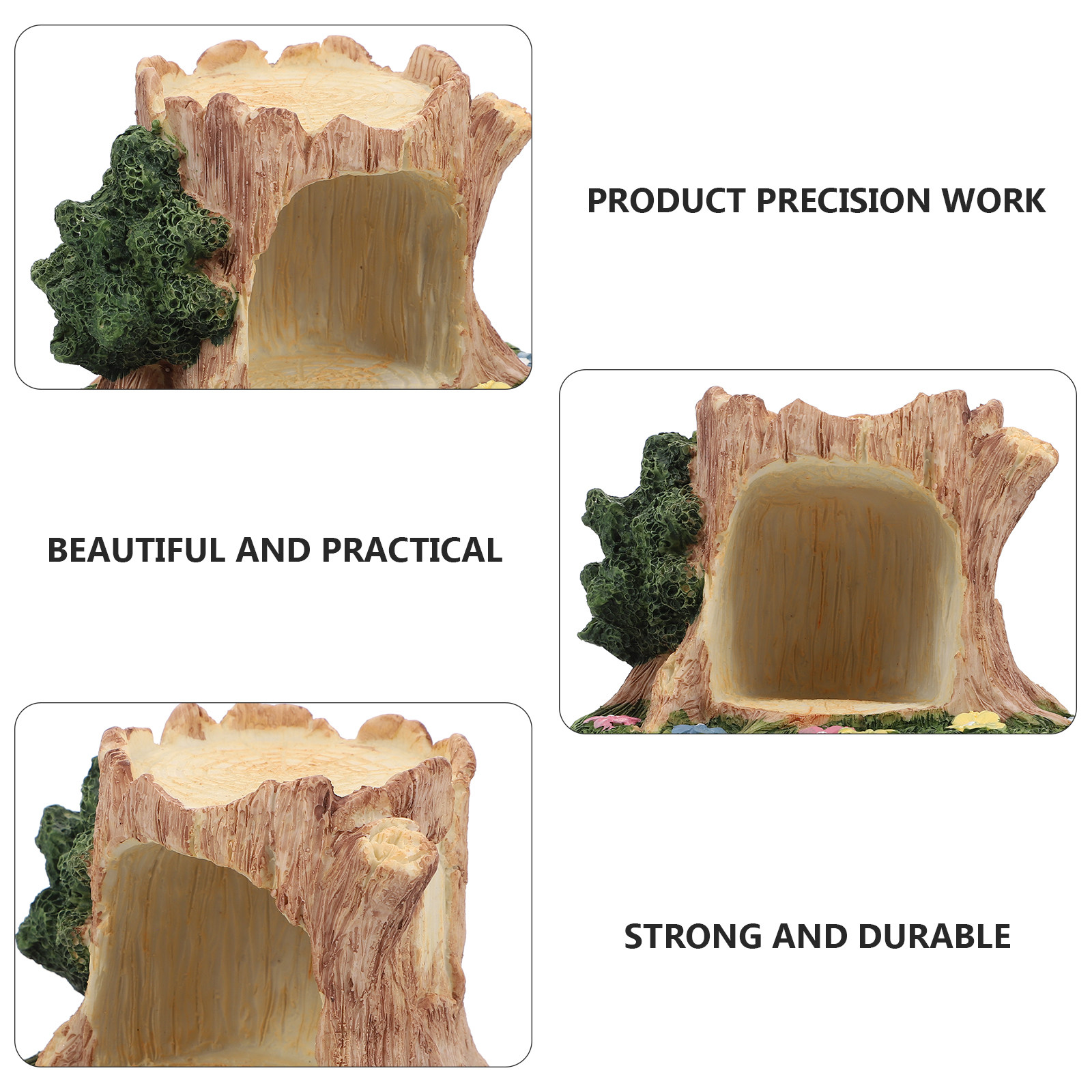 Resin Tree Hole Ornament Micro - Bonsai Garden Landscape Design avaliação e preço