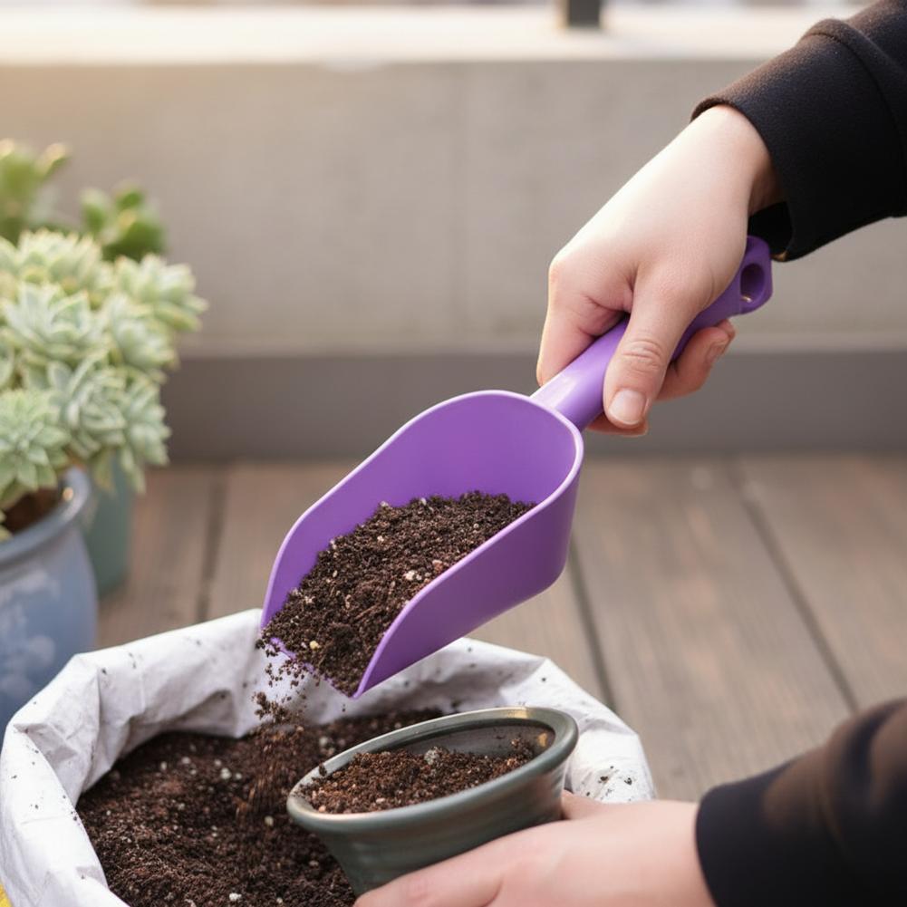 Plastic Garden Scoop Multi-fun - Soil Scoop Tool avaliação e preço