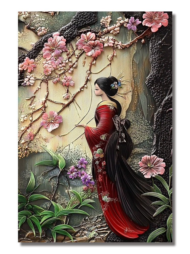 Vintage Japanese Style Samurai - Bonsai Garden And Cafe avaliação e preço