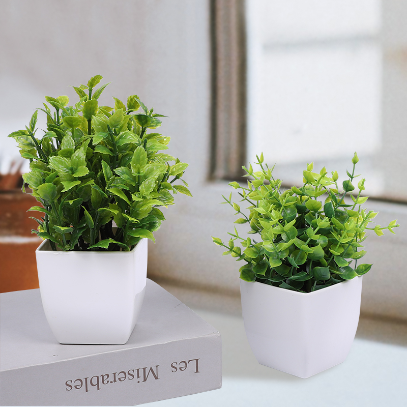 1Set Artificial Green Bonsai E - Bonsai Garden Indoor avaliação e preço