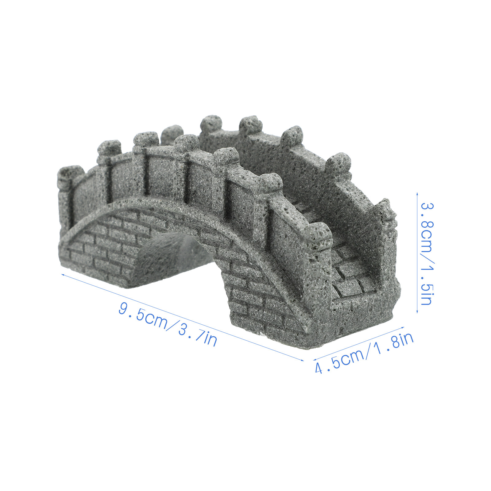1Pcs Stone Bridge Sandstone Cr - Bonsai Garden Indoor avaliação e preço