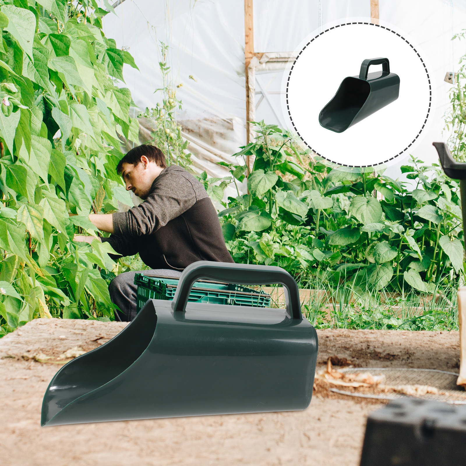 Planting Soil Scoop for Home G - Soil Scoop Tool avaliação e preço