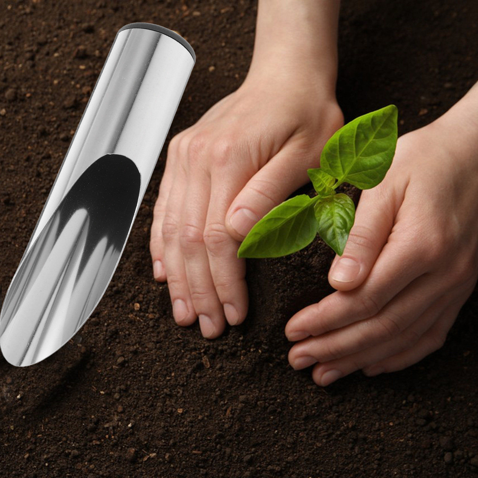 Stainless Steel Garden Shovel  - Soil Scoop Tool avaliação e preço