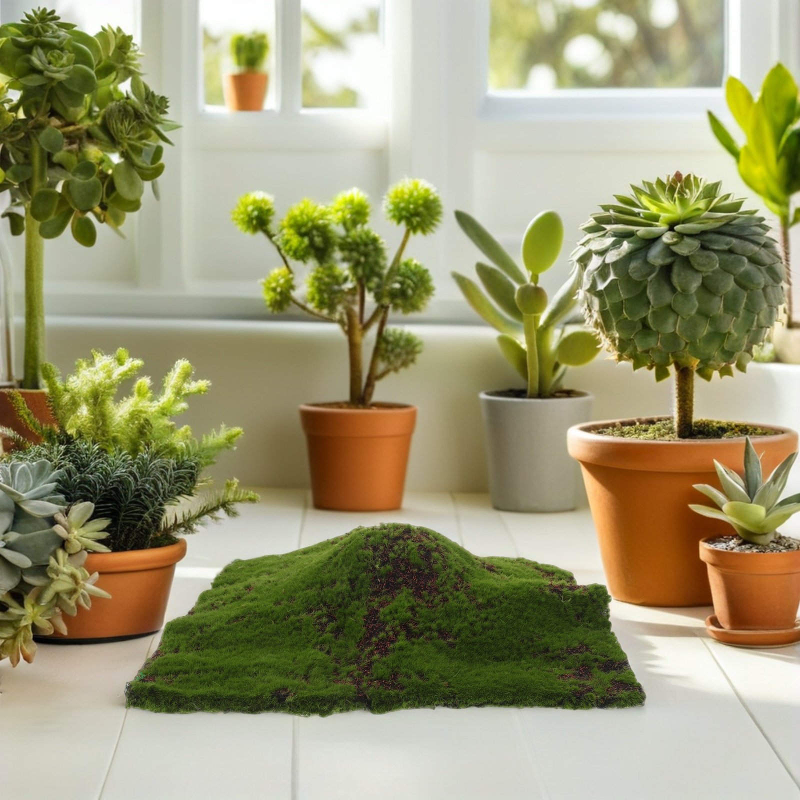 Fake Moss Grass Artificial Gre - Bonsai Garden Indoor avaliação e preço