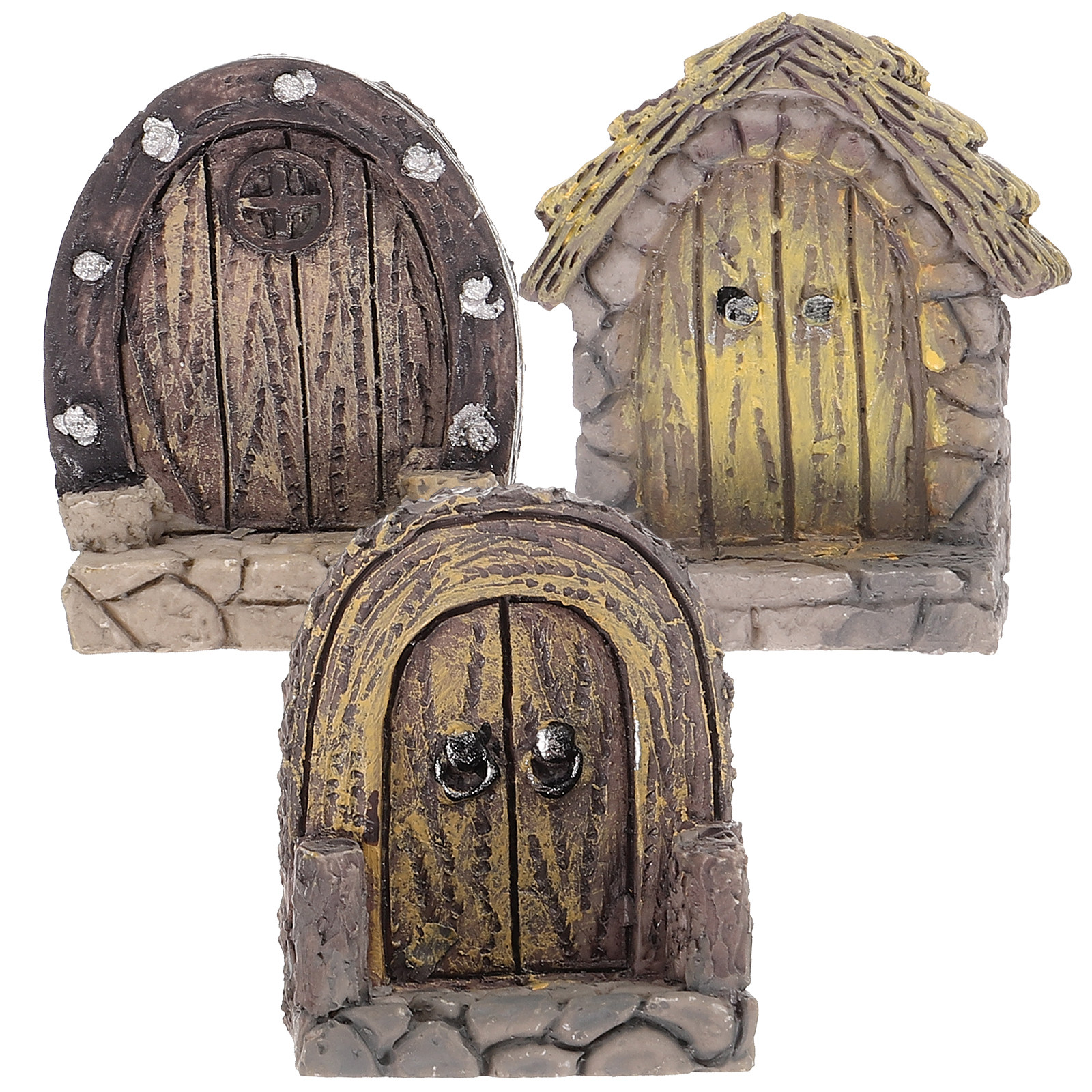 3Pcs Resin Bonsai Ornament Min - Bonsai Garden Landscape Design avaliação e preço