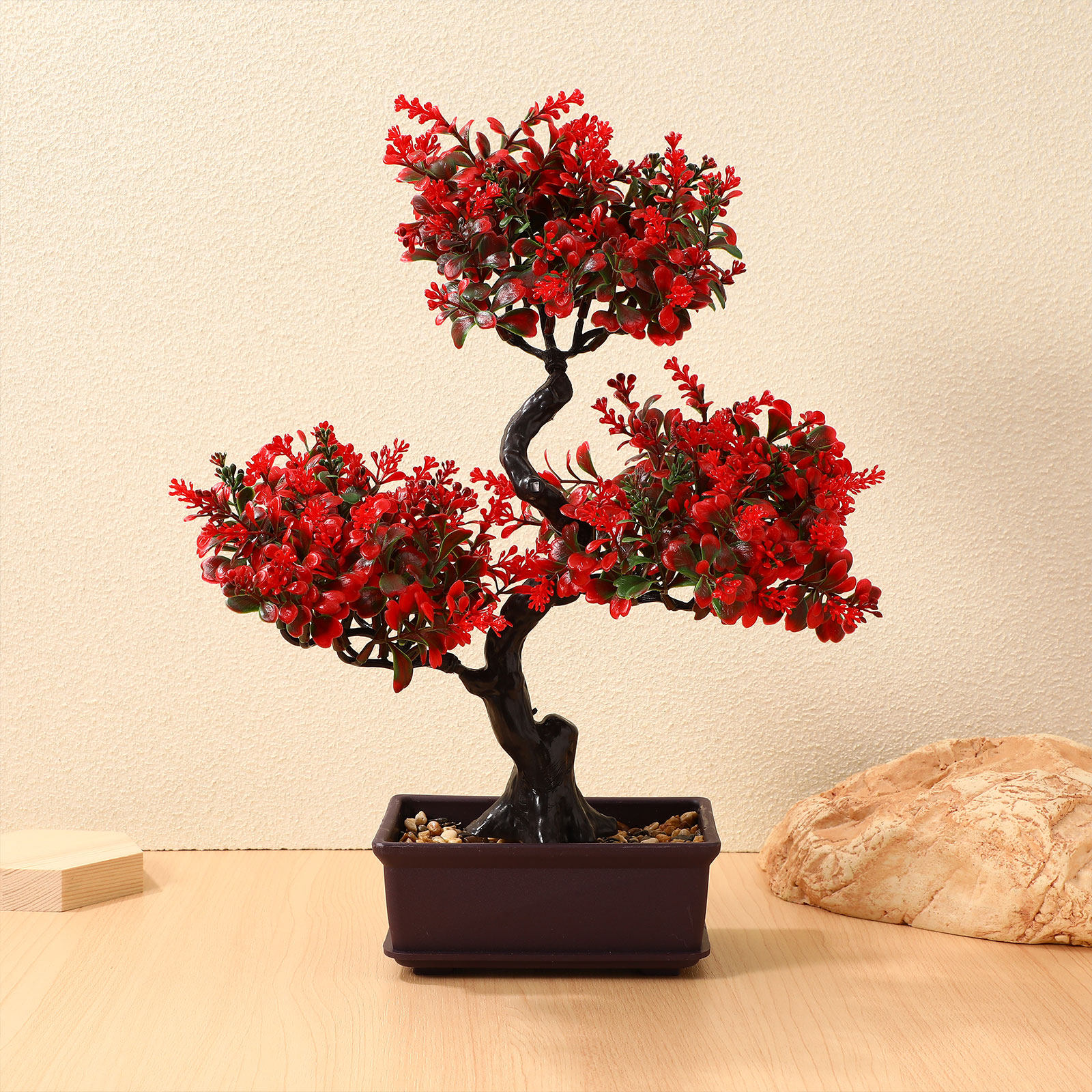 Realistic Artificial Bonsai Tr - Bonsai Garden And Cafe avaliação e preço