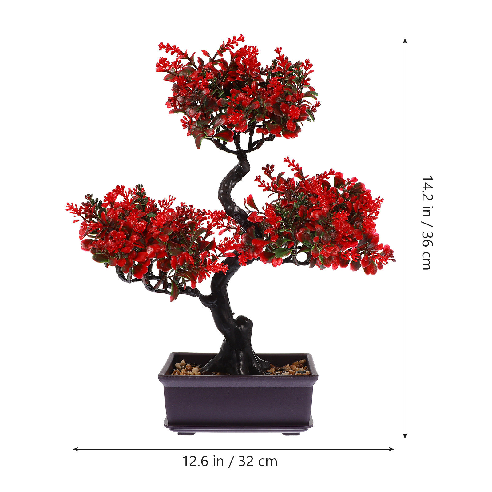 Realistic Artificial Bonsai Tr - Bonsai Garden And Cafe avaliação e preço