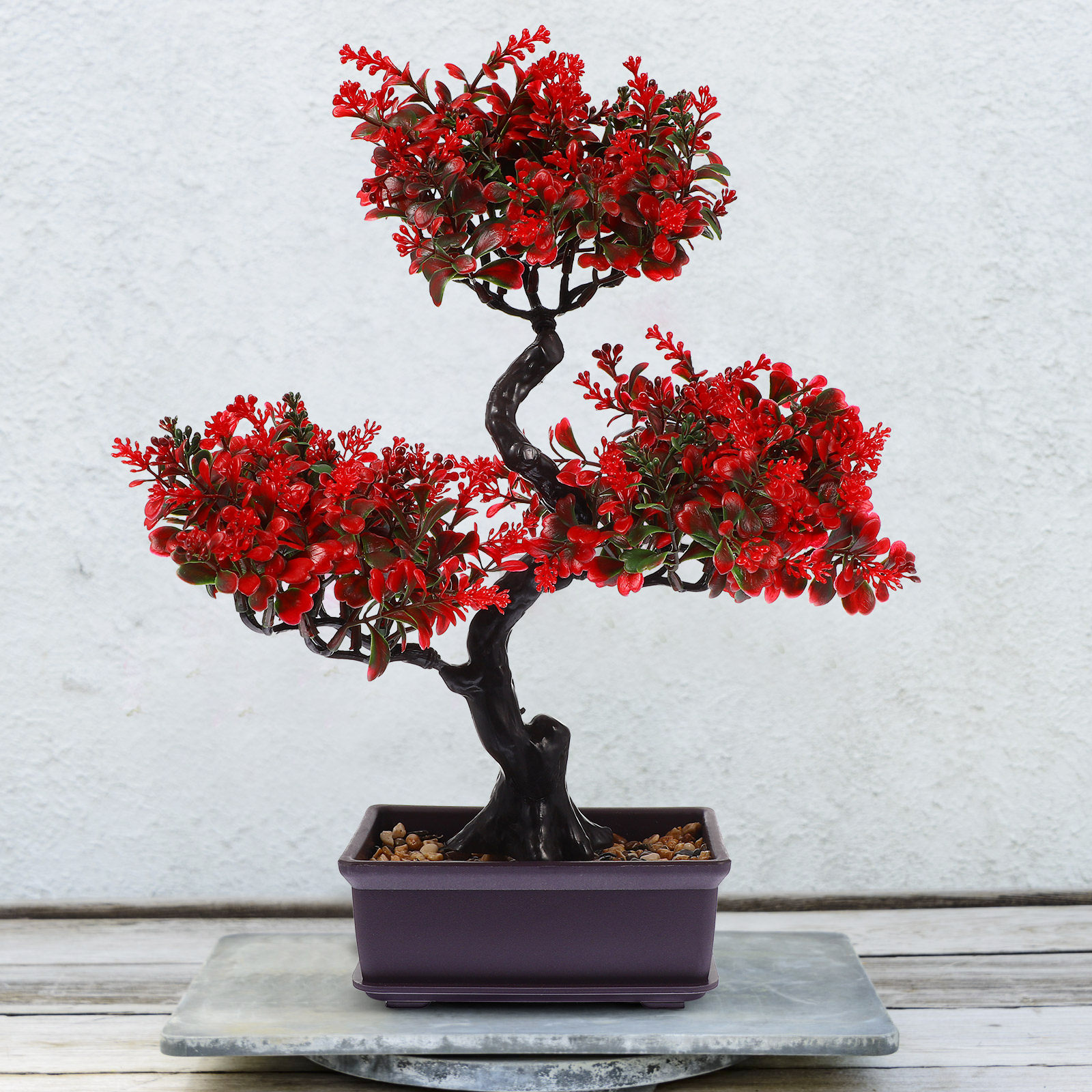 Realistic Artificial Bonsai Tr - Bonsai Garden And Cafe avaliação e preço