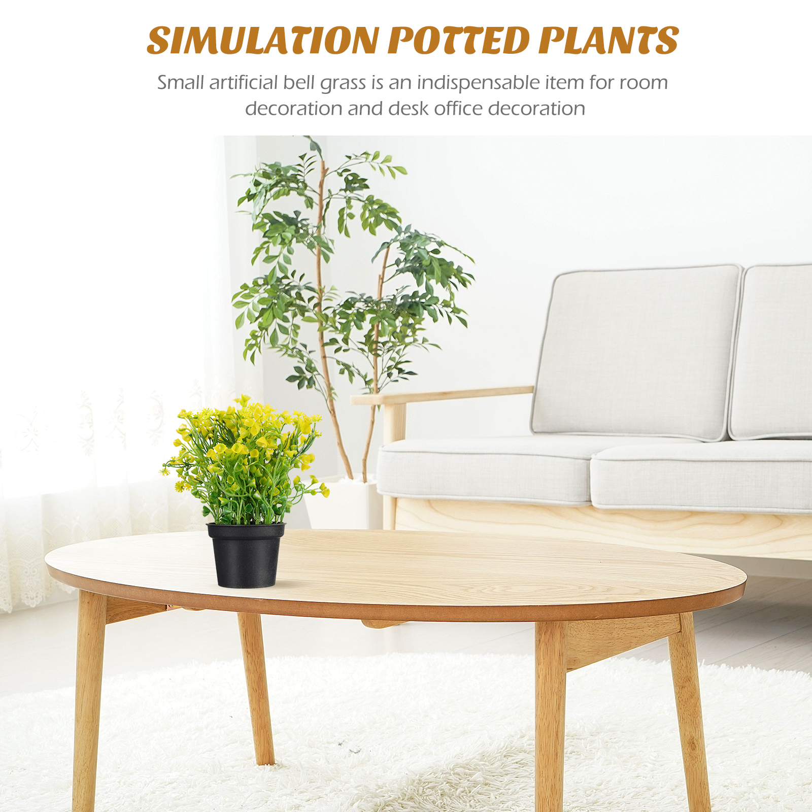 2pcs Realistic Artificial Bell - Bonsai Garden And Cafe avaliação e preço