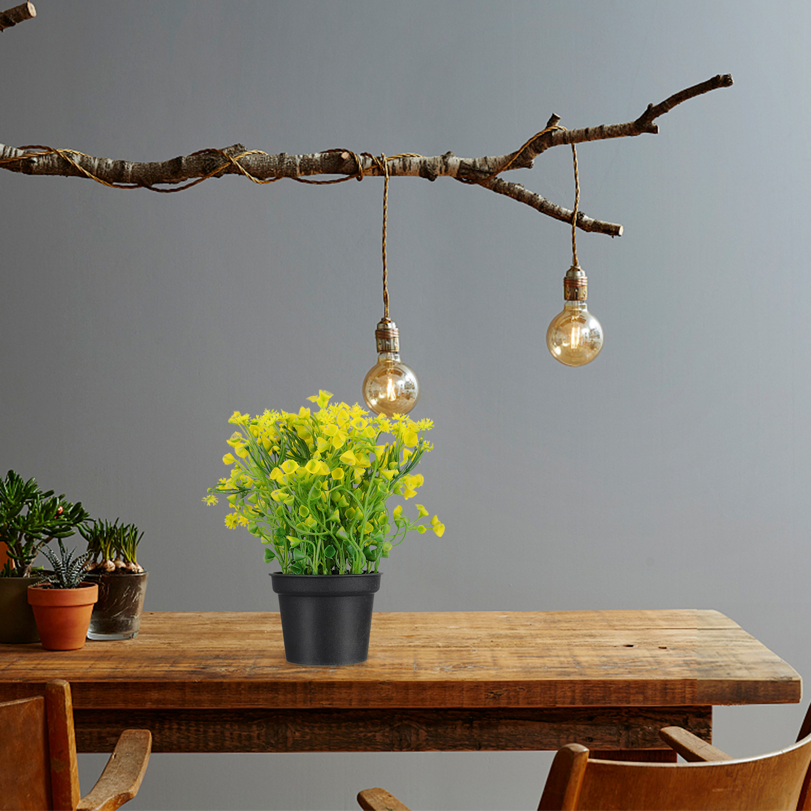 2pcs Realistic Artificial Bell - Bonsai Garden And Cafe avaliação e preço