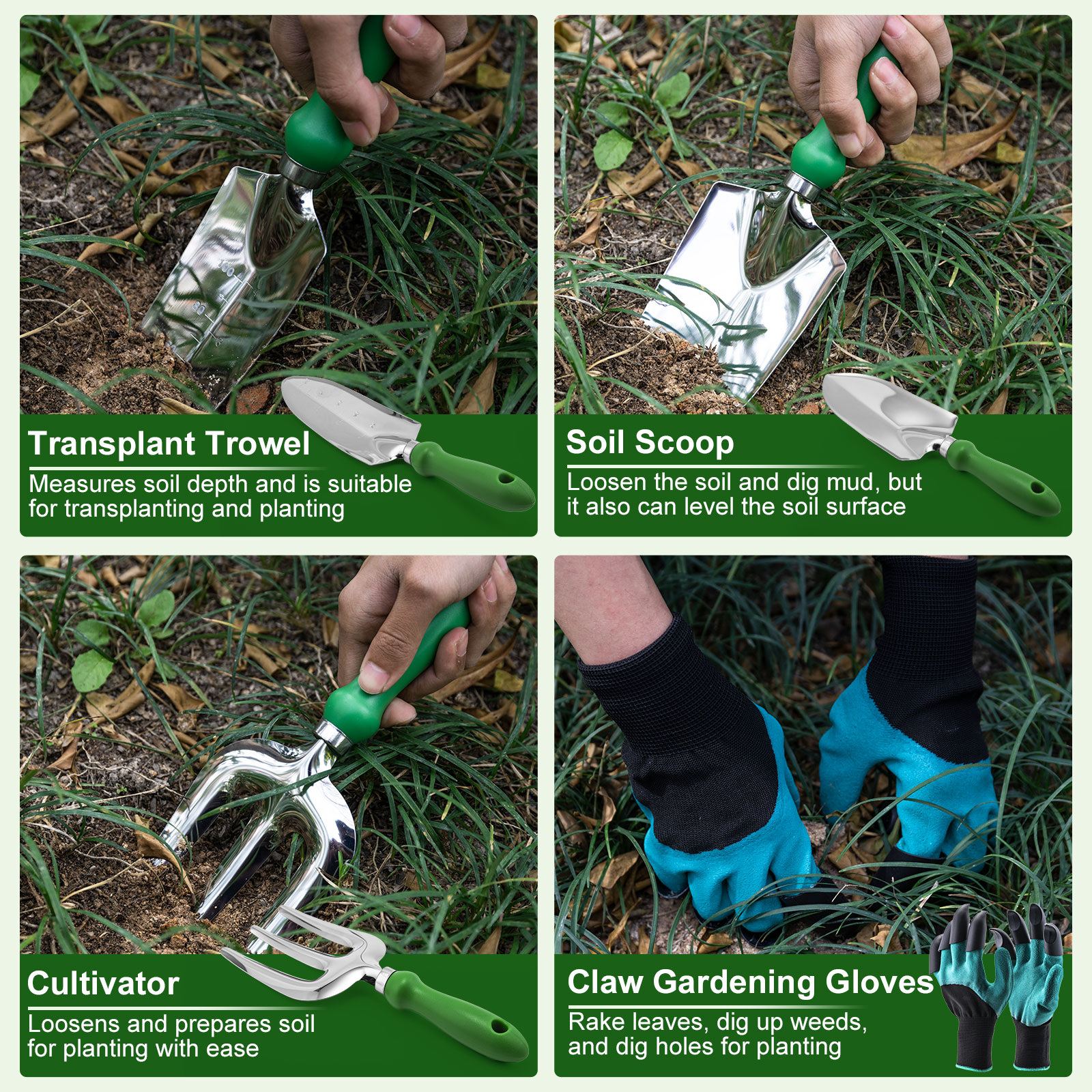 Goture Gardening Tools Set Inc - Soil Scoop Tool avaliação e preço