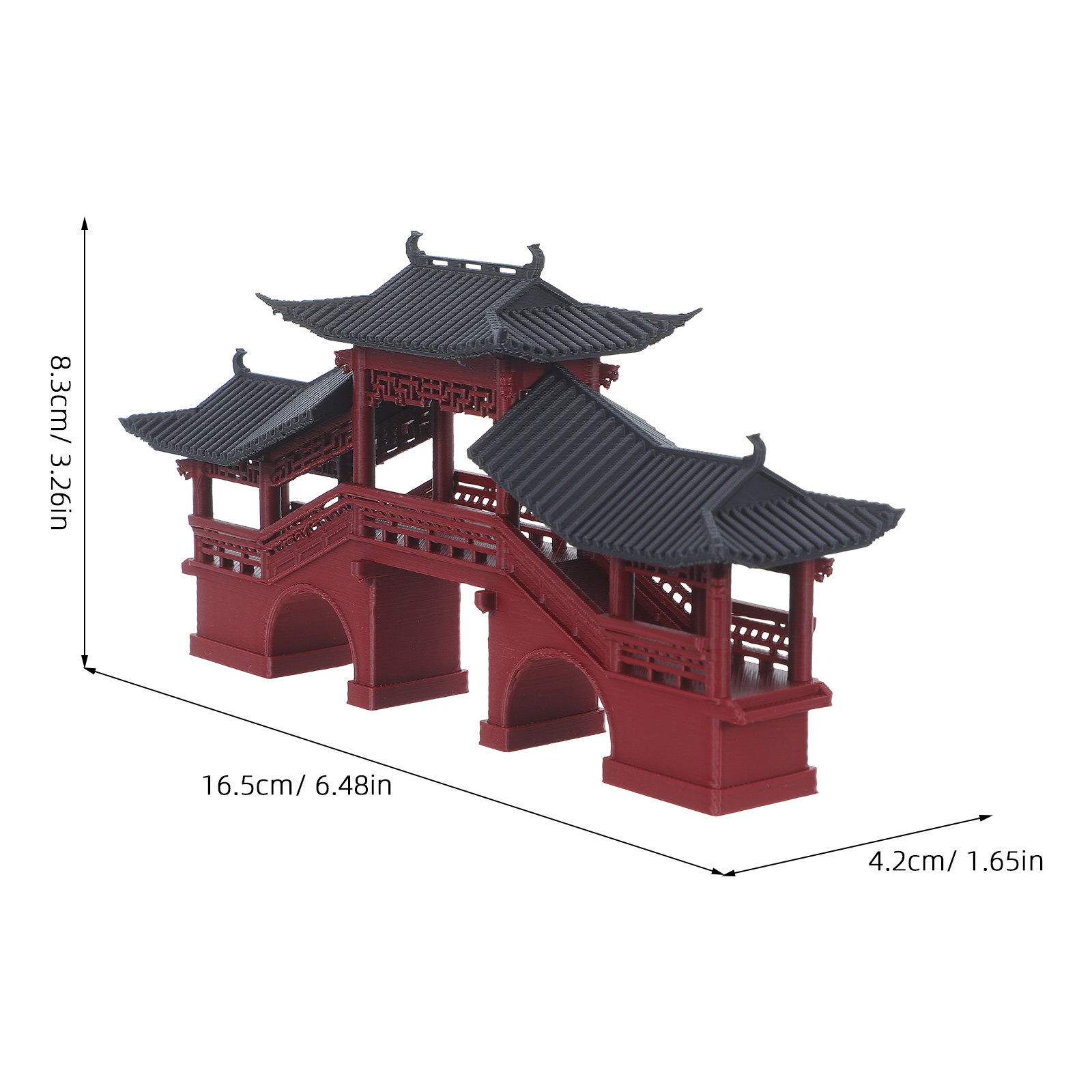 Mini Chinese Bridge Micro Land - Bonsai Garden Landscape Design avaliação e preço