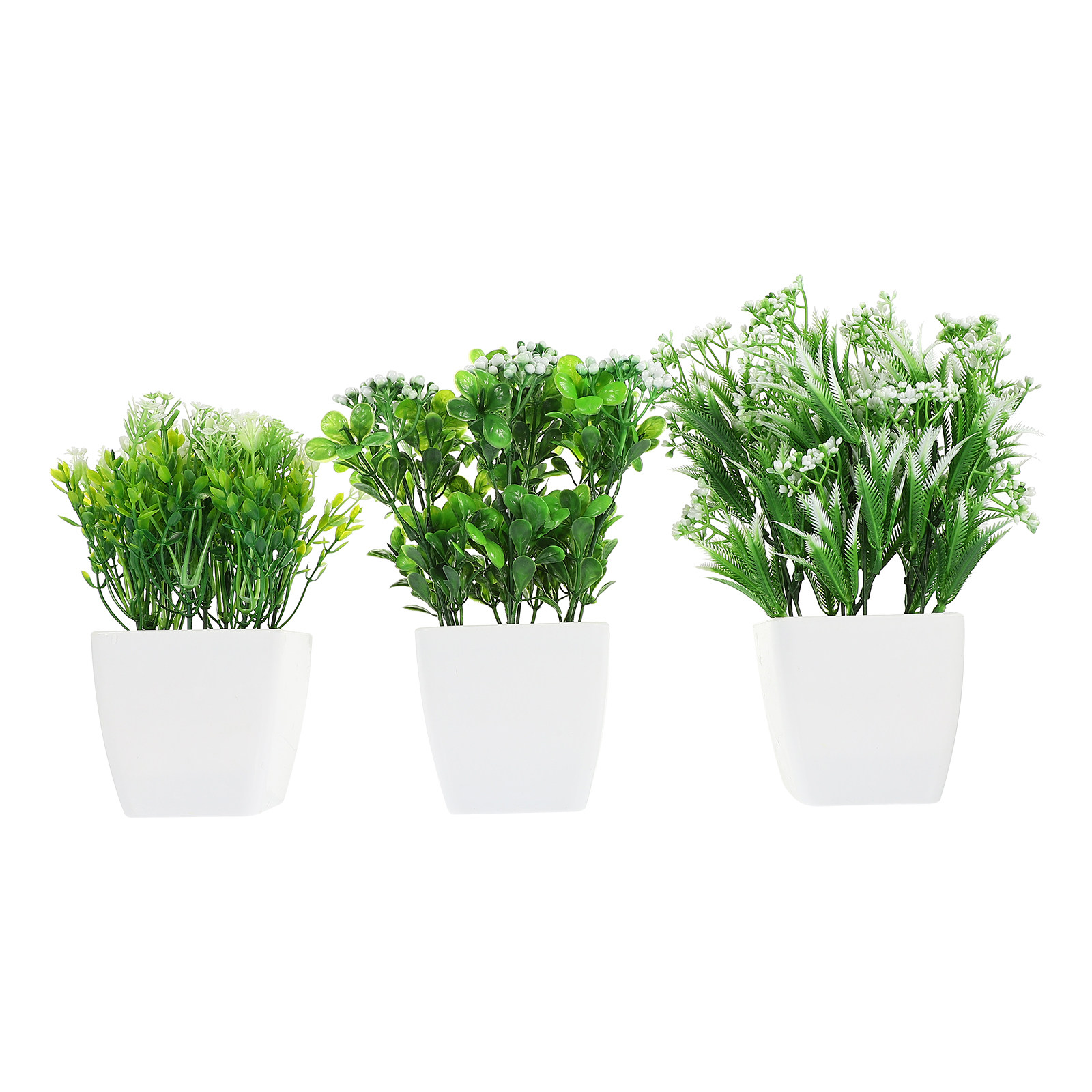 3Pcs Realistic Artificial Bons - Bonsai Garden And Cafe avaliação e preço