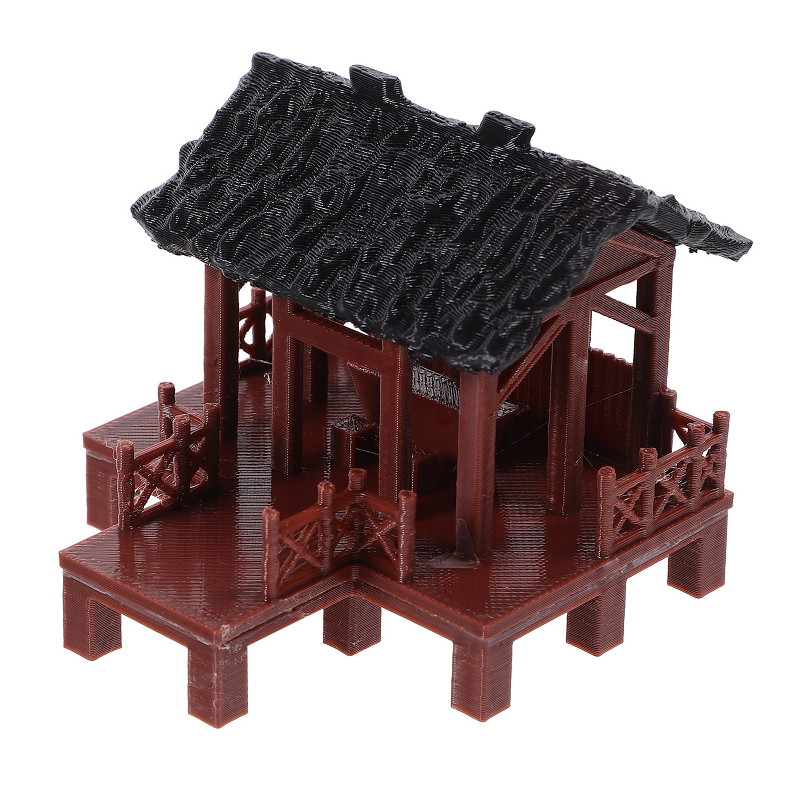 Tiny Pavilion Micro Landscape  - Bonsai Garden Landscape Design avaliação e preço