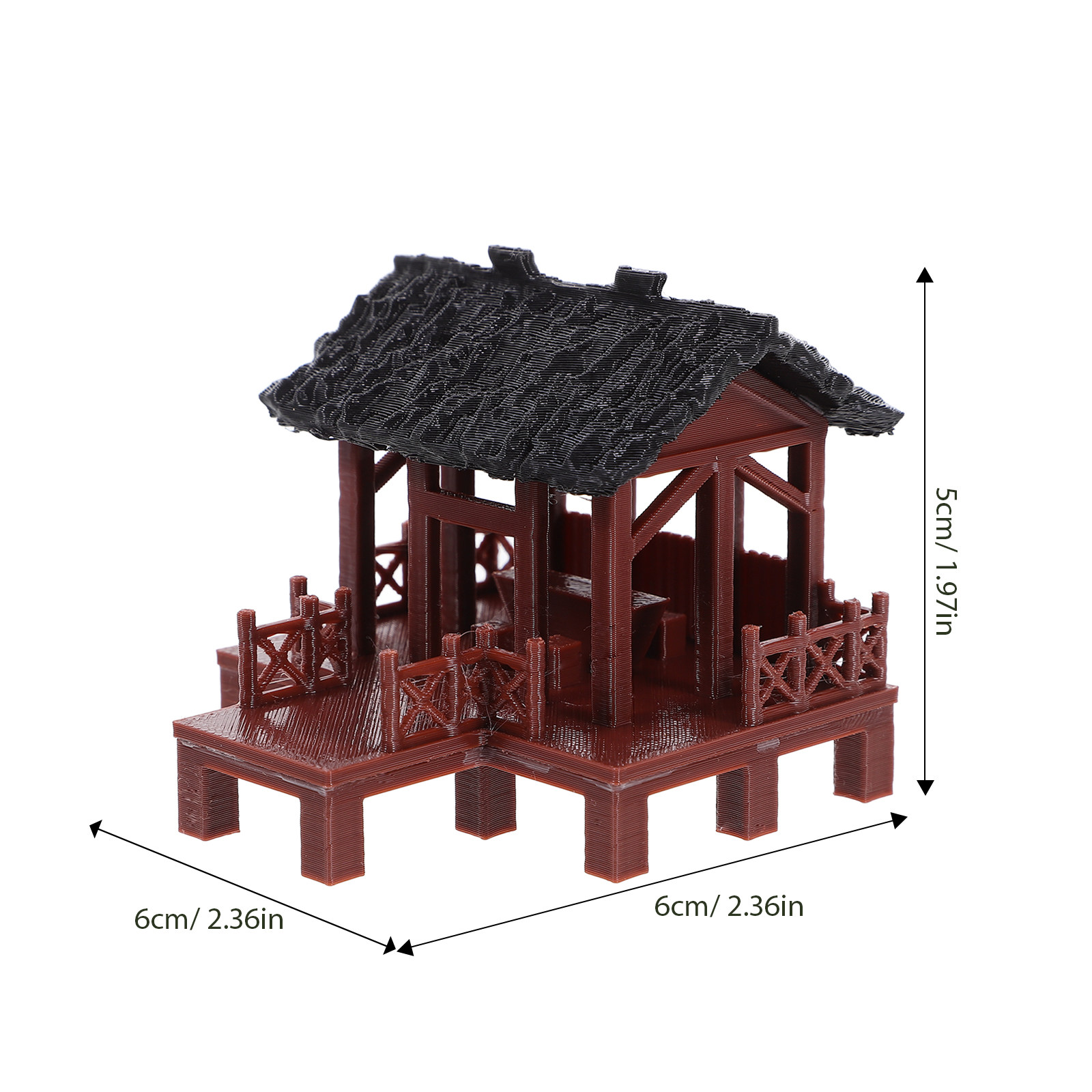 Tiny Pavilion Micro Landscape  - Bonsai Garden Landscape Design avaliação e preço