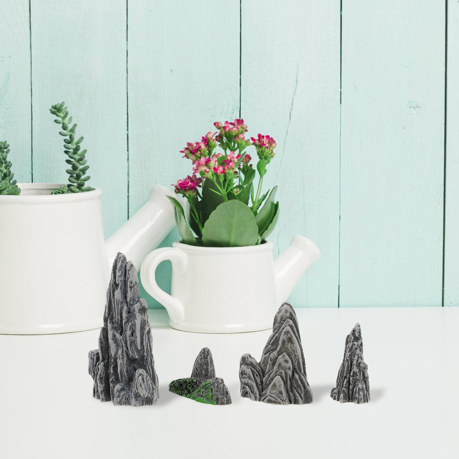 Miniature Rockery Bonsai Decor - Bonsai Garden With Sand avaliação e preço