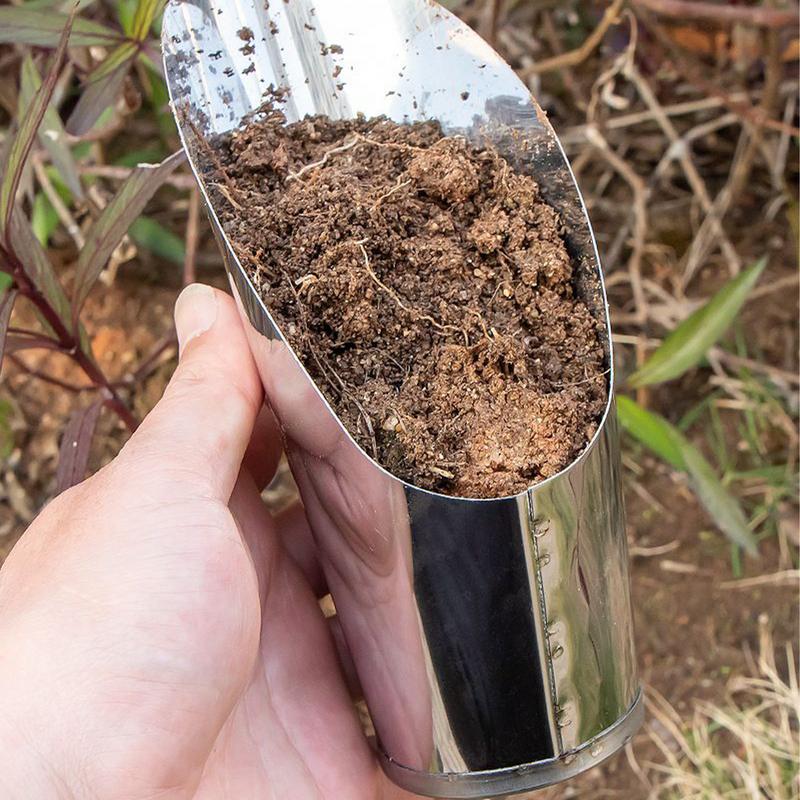 Soil Scoop 3X Stainless Steel  - Soil Scoop Tool avaliação e preço