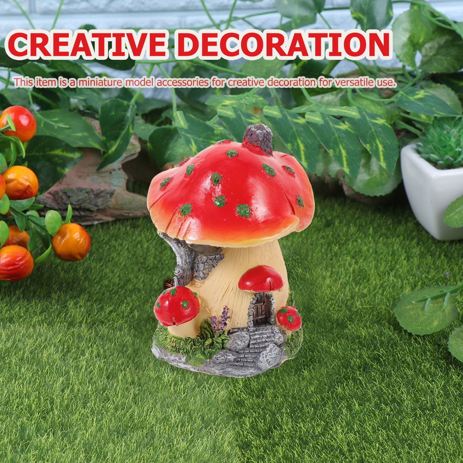 Creative Mushroom House Miniat - Bonsai Garden House avaliação e preço