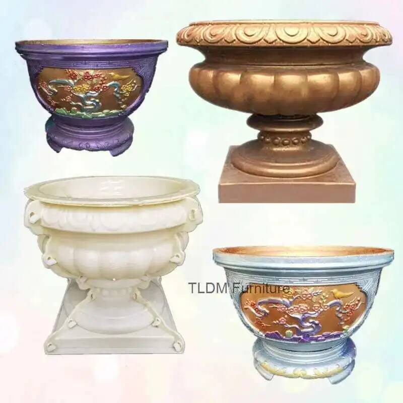 Roman Flower Pot Plastic Mold  - Bonsai Garden House avaliação e preço