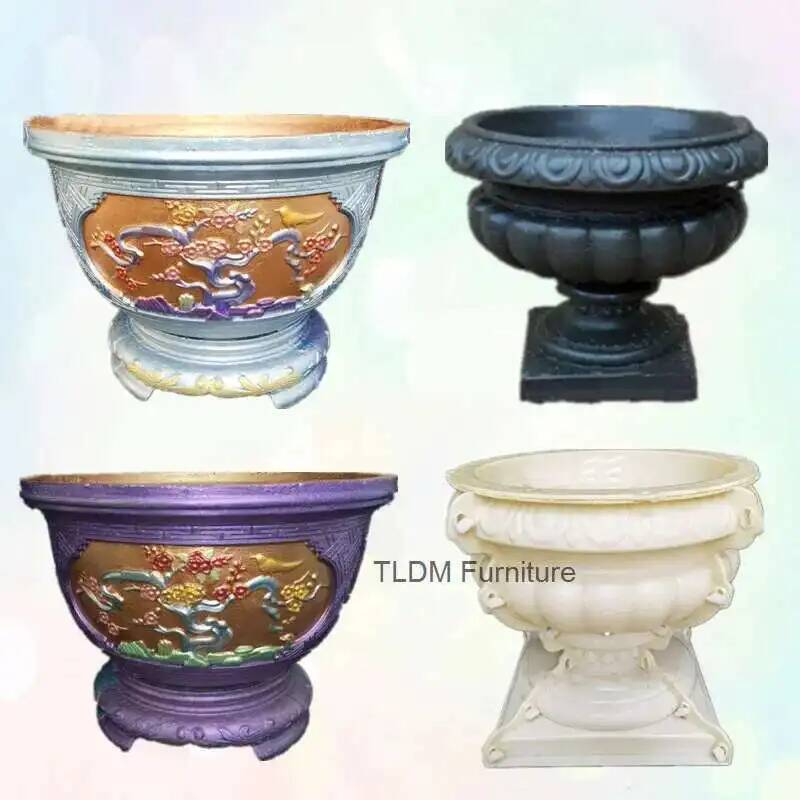 Roman Flower Pot Plastic Mold  - Bonsai Garden House avaliação e preço