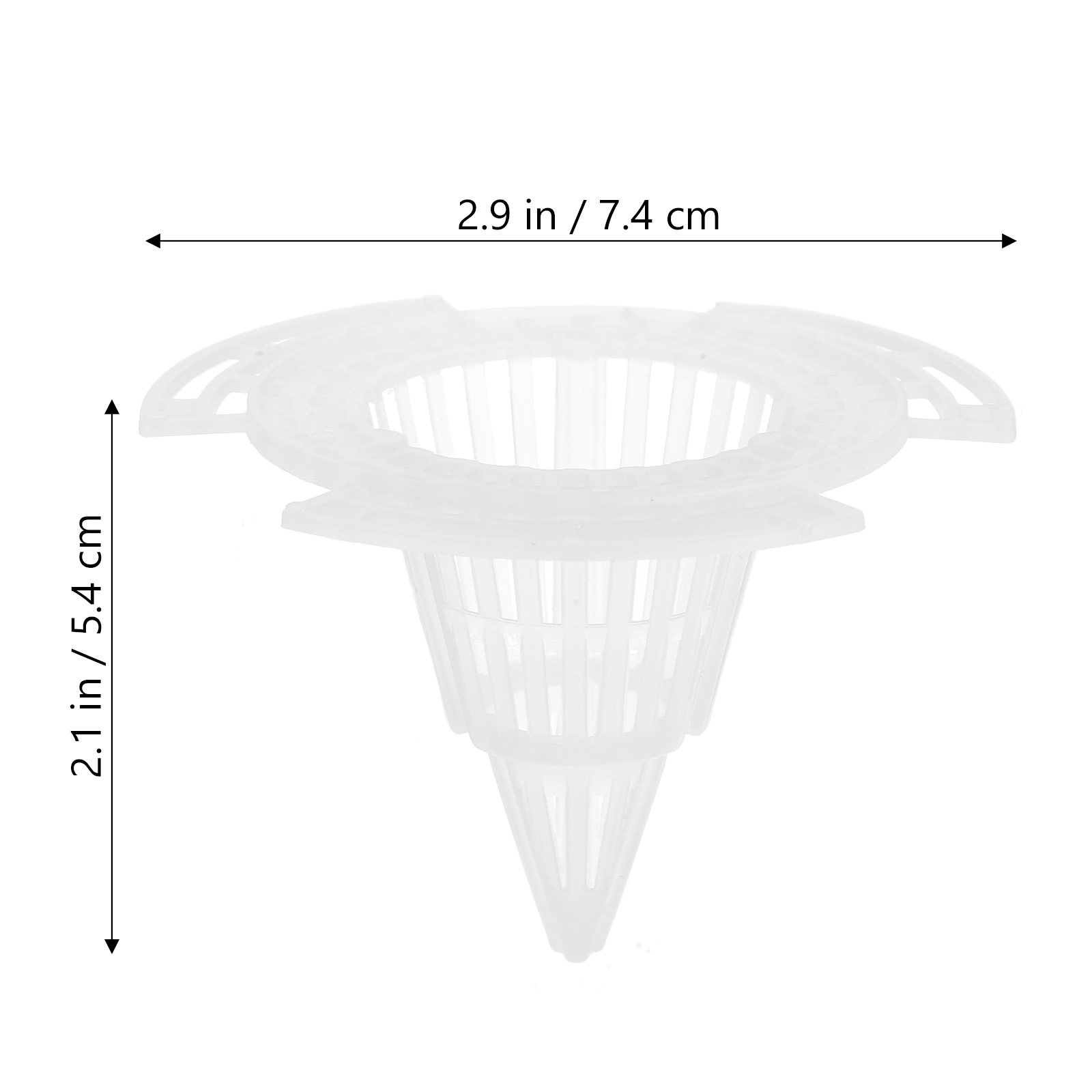 20Pcs Cone Flower Pot Hole Mes - Bonsai Garden And Cafe avaliação e preço