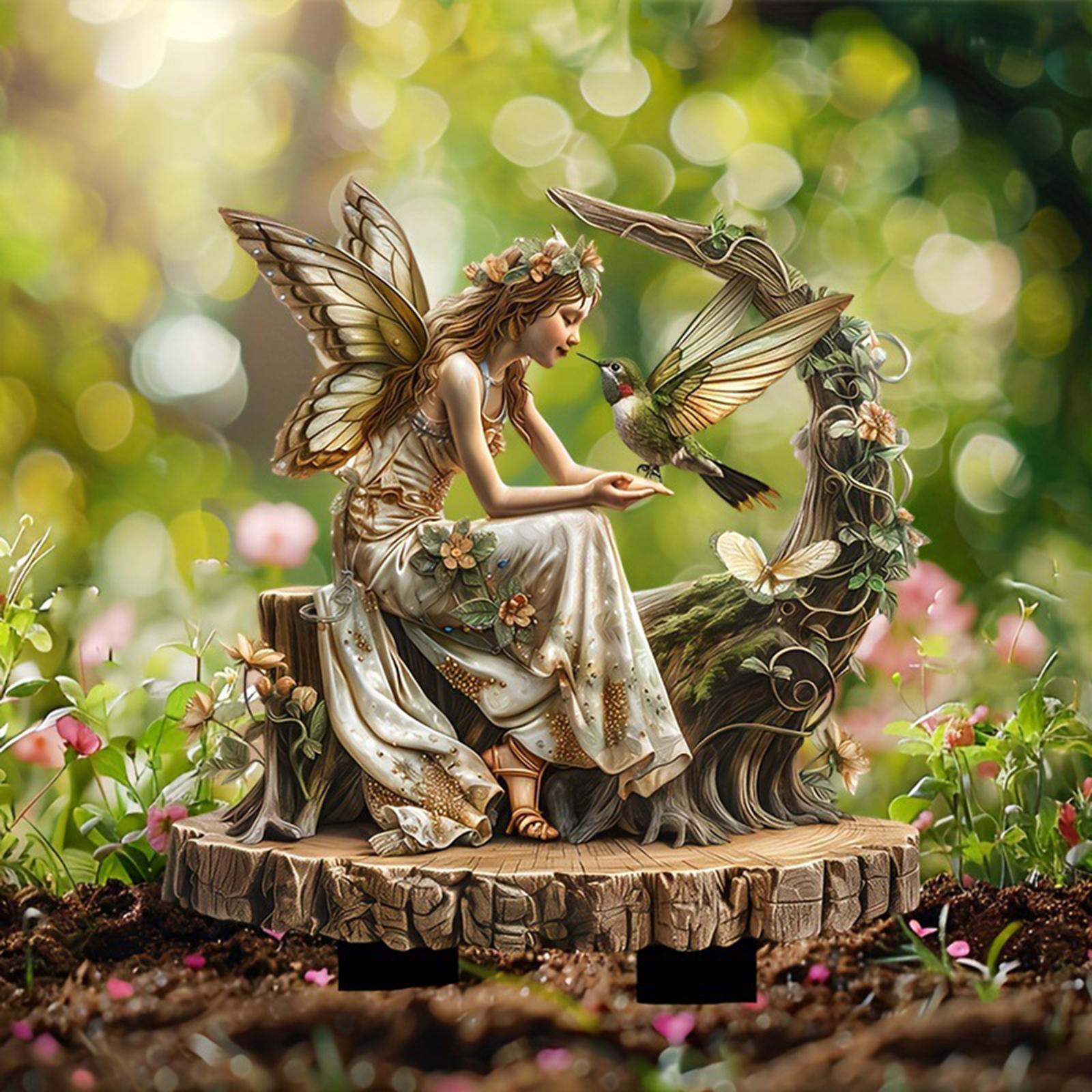 Fairy Decorative Garden Stake  - Bonsai Garden Indoor avaliação e preço