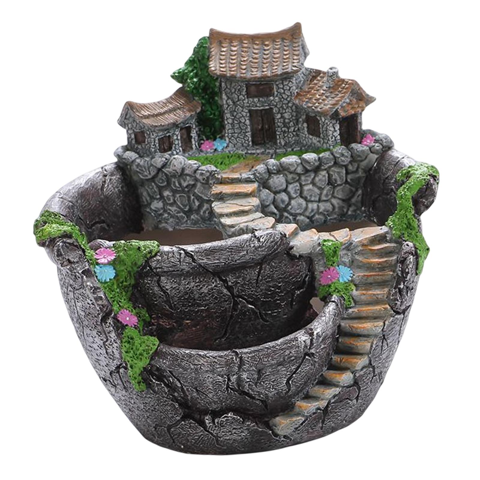 s er, Flower Pot Fairy Garden  - Bonsai Garden Landscape Design avaliação e preço