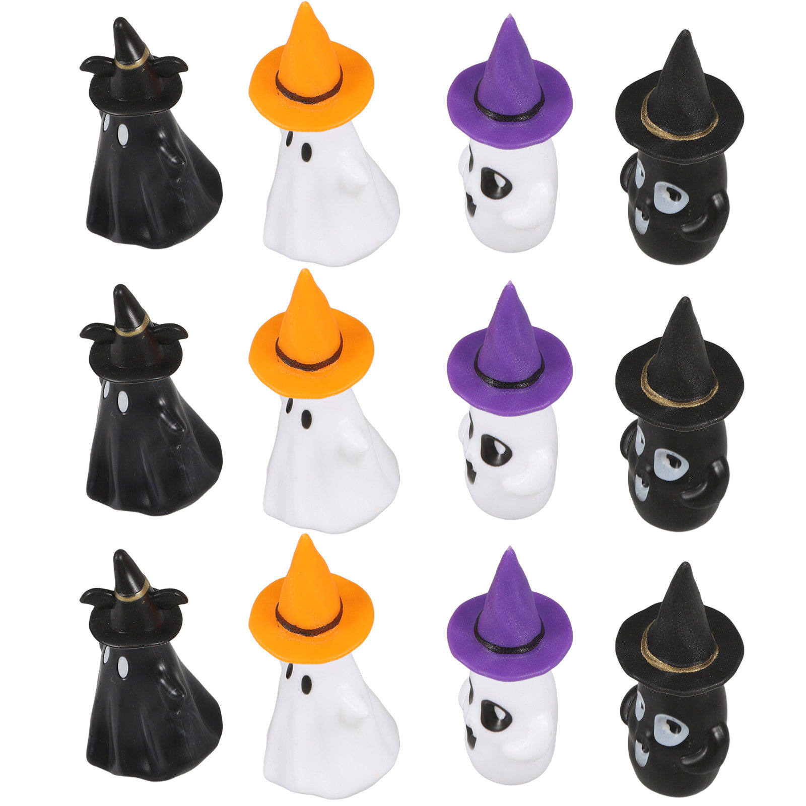 12Sets Mini Ghost Witch Hat Ha - Bonsai Garden House avaliação e preço