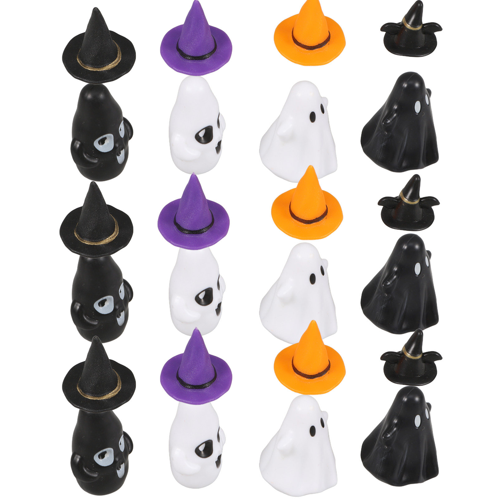 12Sets Mini Ghost Witch Hat Ha - Bonsai Garden House avaliação e preço