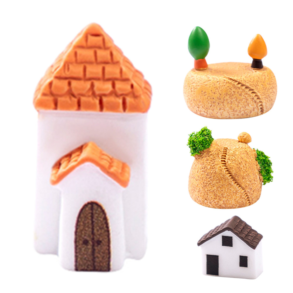 1Set Tiny Resin Miniature Aest - Bonsai Garden Landscape Design avaliação e preço