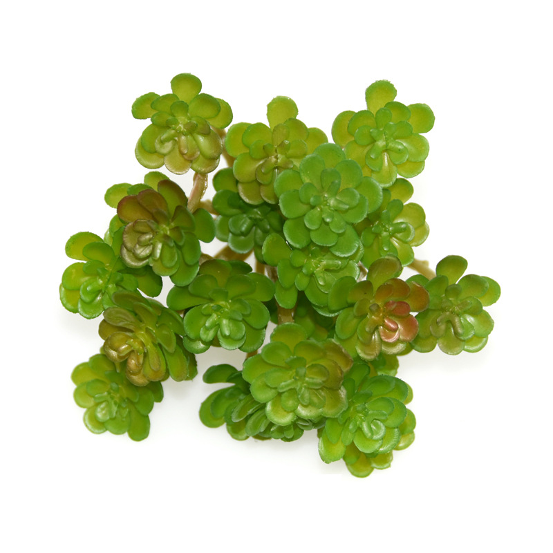 12pcs Simulation Green Plants  - Bonsai Garden And Cafe avaliação e preço